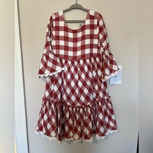 Matilda Jane girl’s 8 plaid dress